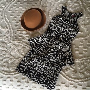 Black and White BeBe dress